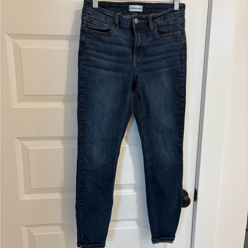 Studio Blue Women's Dark Blue Skinny Jeans